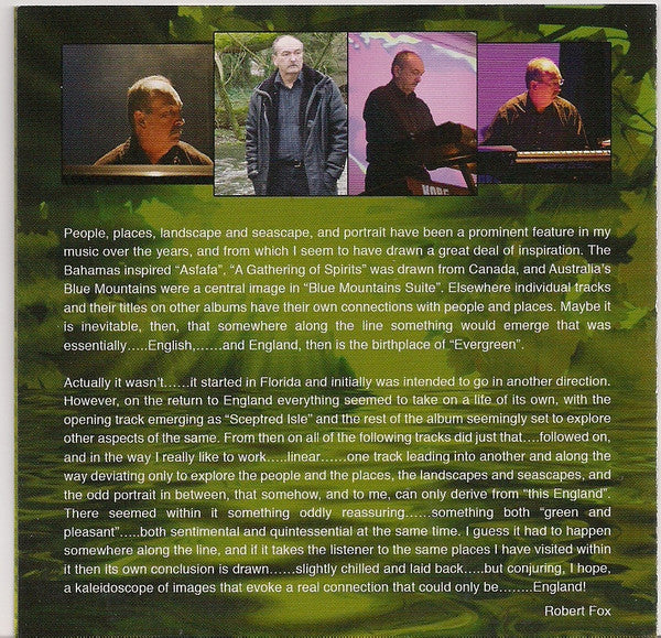 Robert Fox : Evergreen (CD, Album)