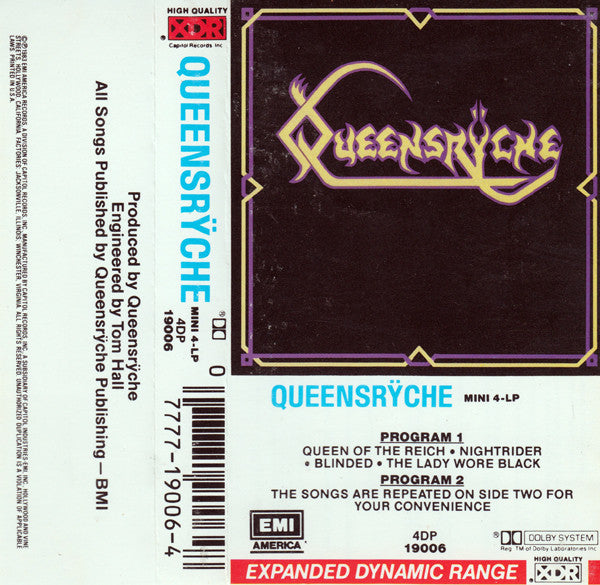 Queensrÿche : Queensrÿche (Cass, MiniAlbum, Dol)
