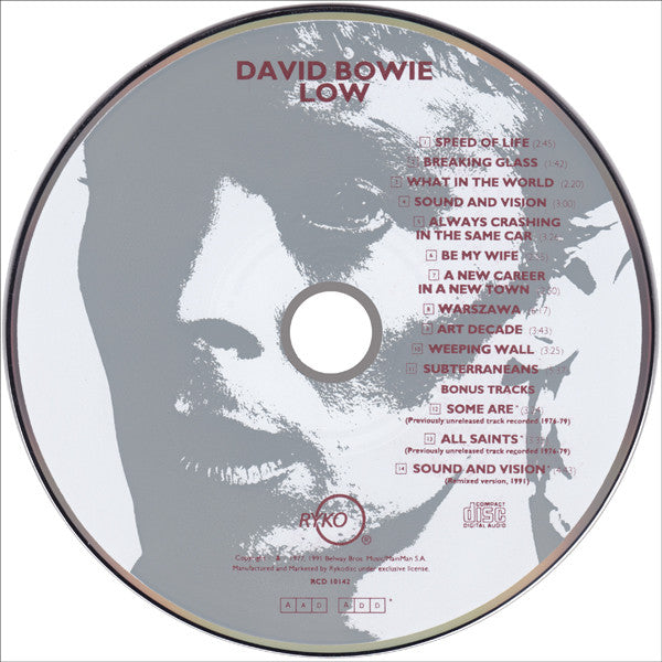 David Bowie : Low (CD, Album, RE, RM)