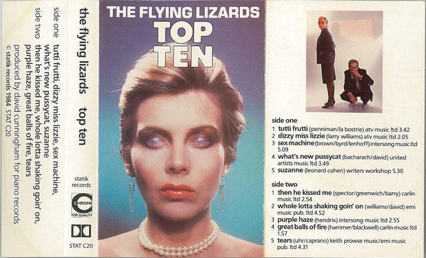 The Flying Lizards : Top Ten (Cass, Album, Chr)