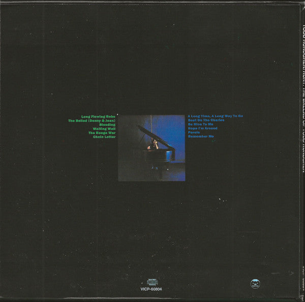 Todd Rundgren : The Ballad Of Todd Rundgren (CD, Album, RE, RM, 20 )