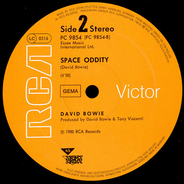 David Bowie : Alabama Song / Amsterdam / Space Oddity (12", Single)