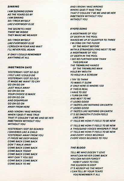 The Cure : The Head On The Door (Cass, Album, Whi)