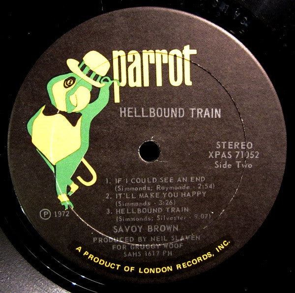 Savoy Brown : Hellbound Train (LP, Album, Phi)