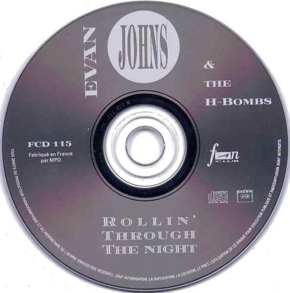 Evan Johns & The H-Bombs : Rollin' Through The Night (CD, Album)