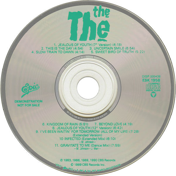 The The : The The Vs. The World (CD, Comp, Promo)