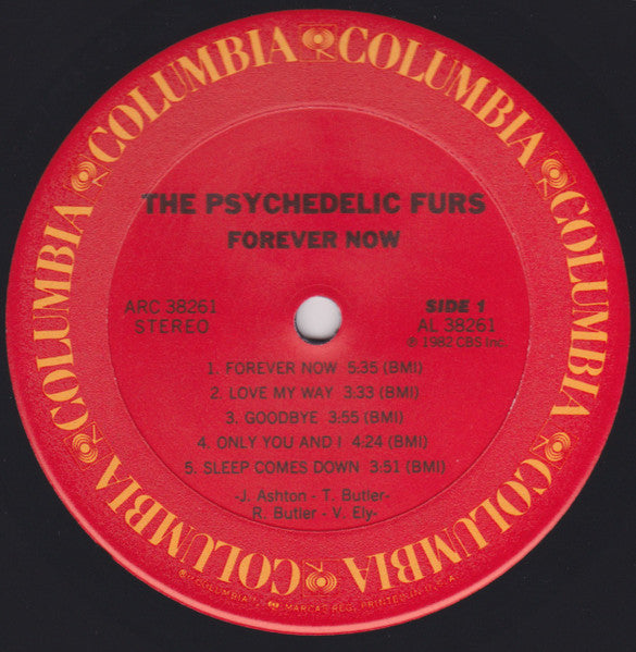 The Psychedelic Furs : Forever Now (LP, Album, Car)