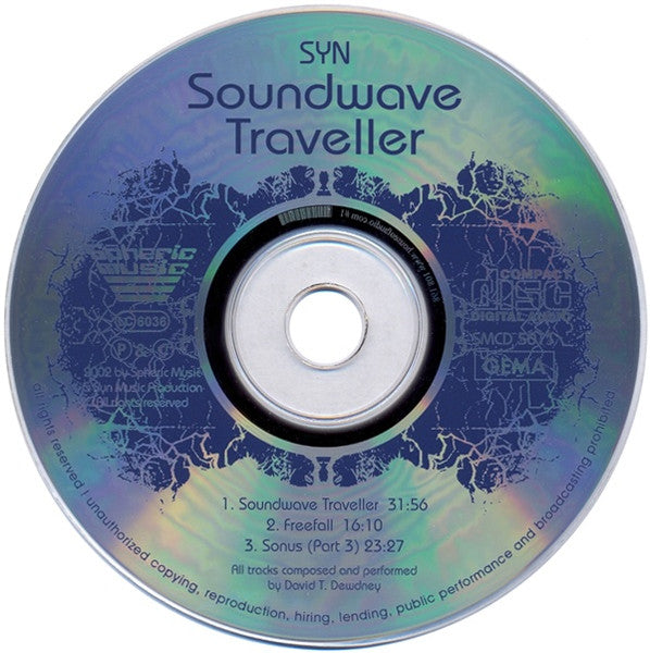 Syn (3) : Soundwave Traveller (CD, Album)
