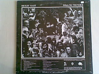 Mickey Hart : Rolling Thunder (LP, Album, Promo)