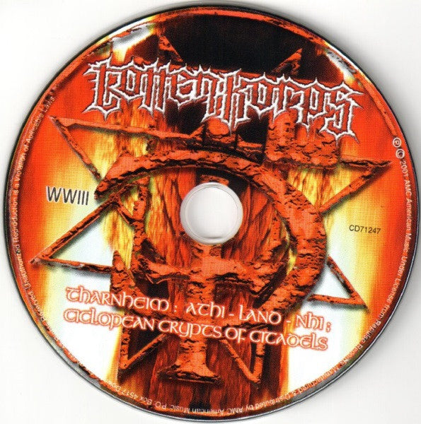 Totten Korps : Tharnheim: Athi-Land-Nhi; Ciclopean Crypts Of Citadels (CD, Album, Promo, RE)