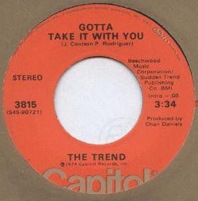 The Trend (5) : Free As The Wind (7", Single)