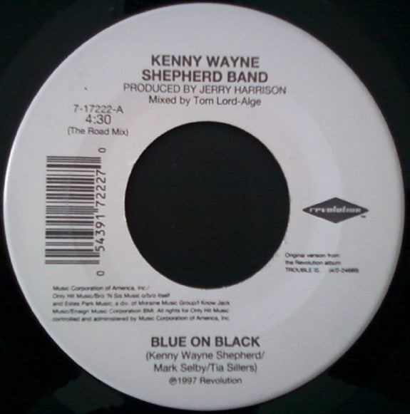 Kenny Wayne Shepherd Band : Blue On Black (7", Single)
