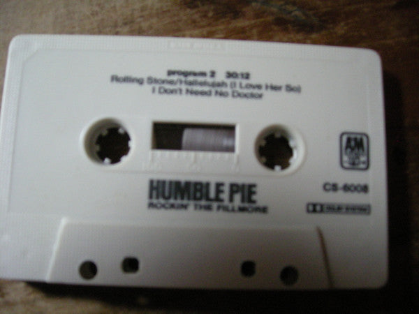 Humble Pie : Performance: Rockin' The Fillmore (Cass, Album)