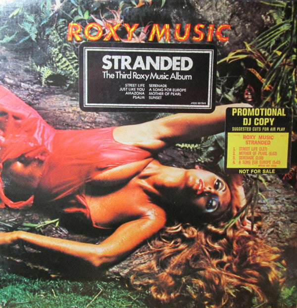 Roxy Music : Stranded (LP, Album, RP, Gat)