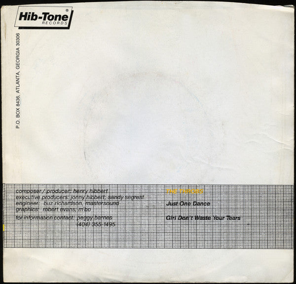 The Throbs (2) : Just One Dance / Girl Don't Waste Your Tears (7", Single)