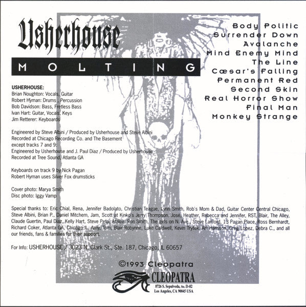 Usherhouse : Molting (CD, Album)