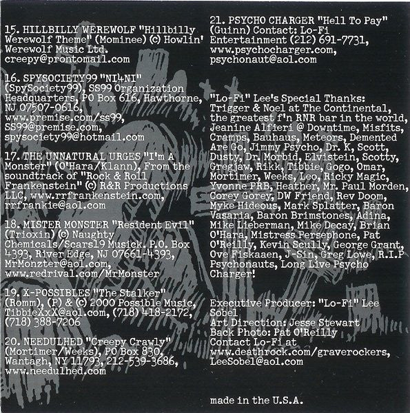 Various : Grave Rockers (CD, Comp)