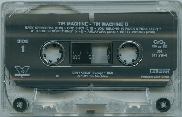 Tin Machine : Tin Machine II (Cass, Album, CrO)