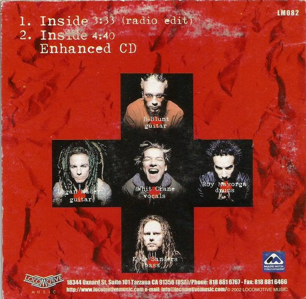 Medication : Inside (CD, Single, Enh, Promo)