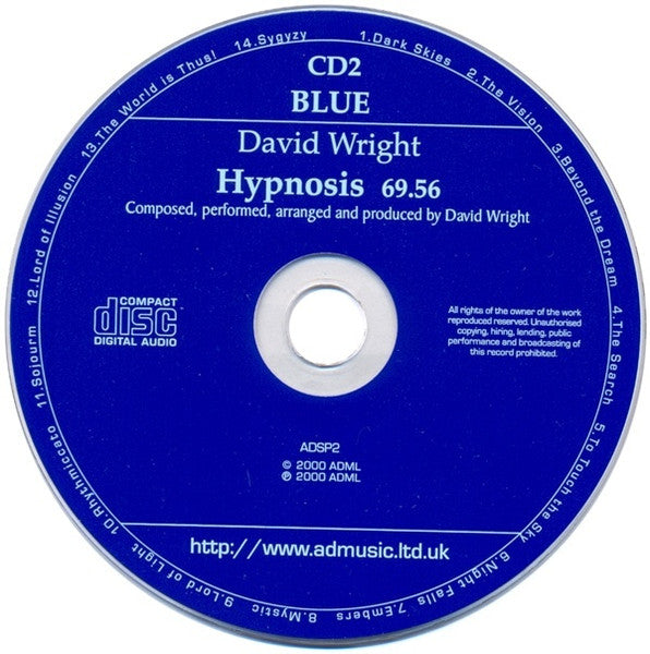 Robert Fox / David Wright (2) / Code Indigo : Blue (CD, Album + CD, Album + CD, Album + CD, Album + Bo)