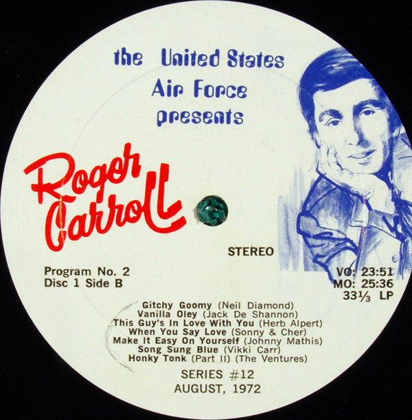 Roger Carroll, Various : The United States Air Force Presents Roger Carroll, Series #12 (2xLP, Comp + Box)