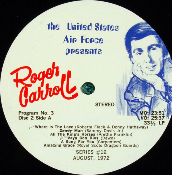 Roger Carroll, Various : The United States Air Force Presents Roger Carroll, Series #12 (2xLP, Comp + Box)