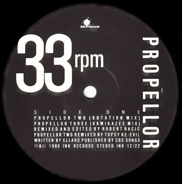 Severed Heads : Propellor (12")