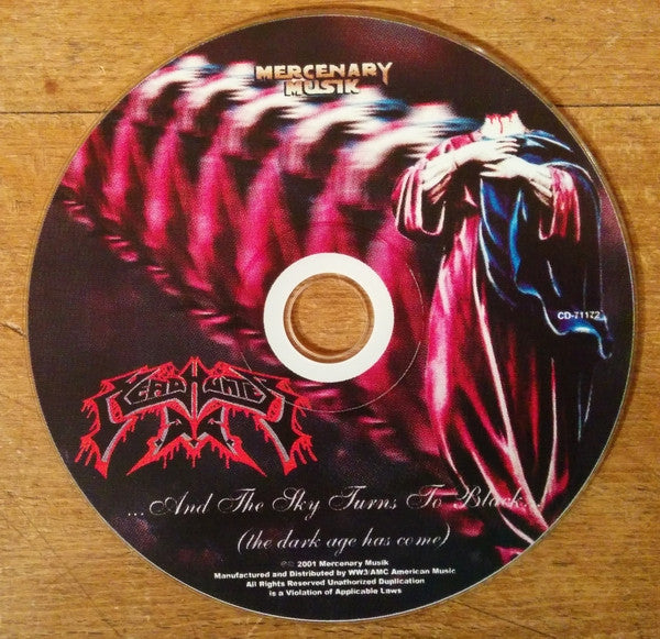 Headhunter D.C. : ...And The Sky Turns To Black... (The Dark Age Has Come) (CD, Album, Promo)