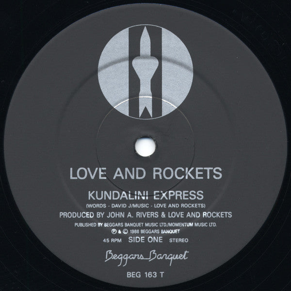 Love And Rockets : Kundalini Express (12", Single)