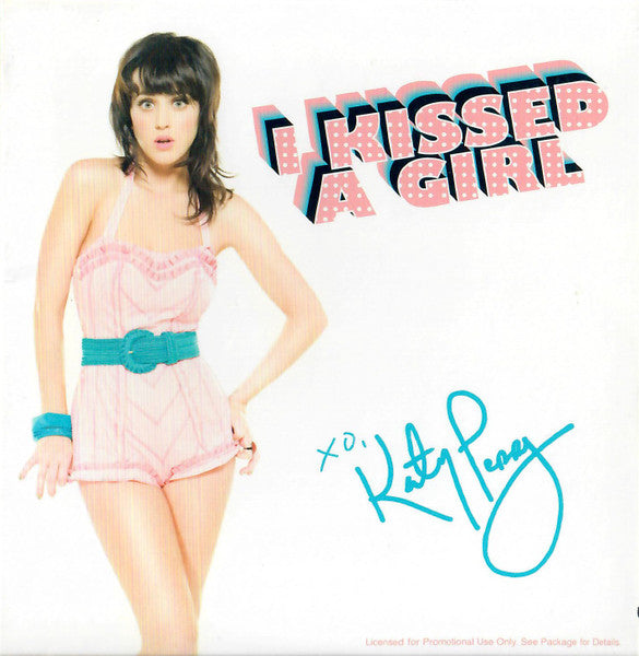 Katy Perry : I Kissed A Girl (CD, Single, Promo)
