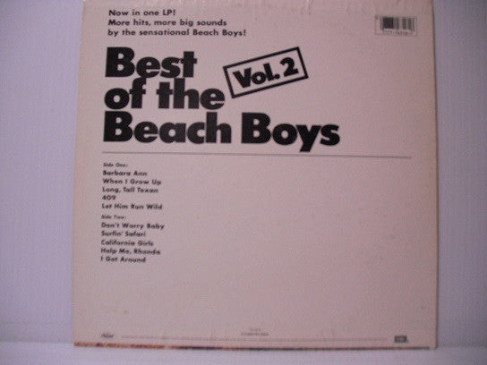 The Beach Boys : The Best Of The Beach Boys Vol. 2 (LP, Comp, RE)