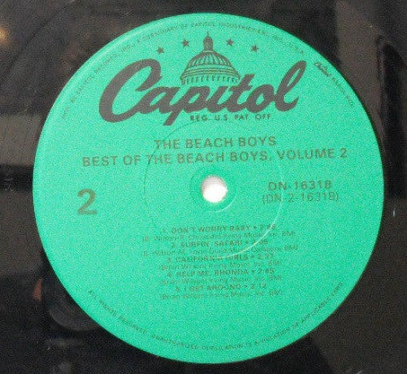 The Beach Boys : The Best Of The Beach Boys Vol. 2 (LP, Comp, RE)