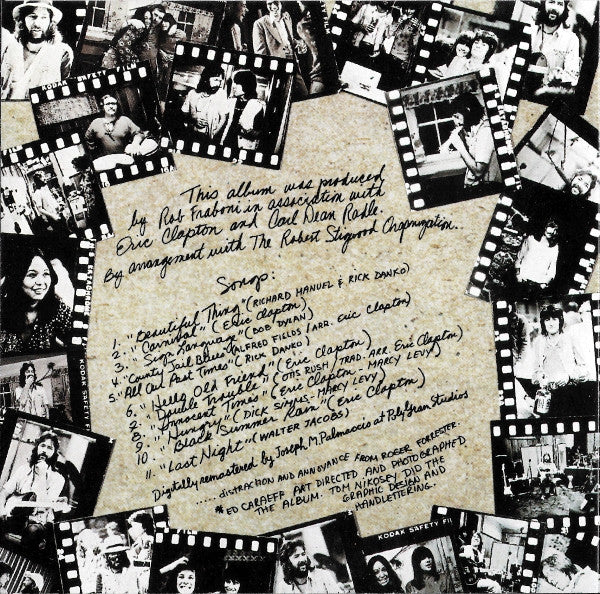 Eric Clapton : No Reason To Cry (CD, Album, RE, RM, UML)