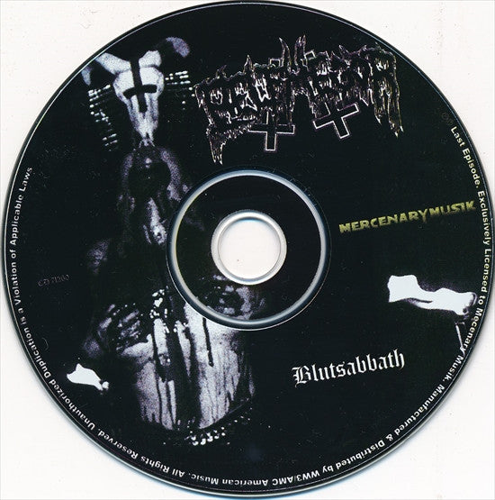 Belphegor : Blutsabbath (CD, Album, Promo)
