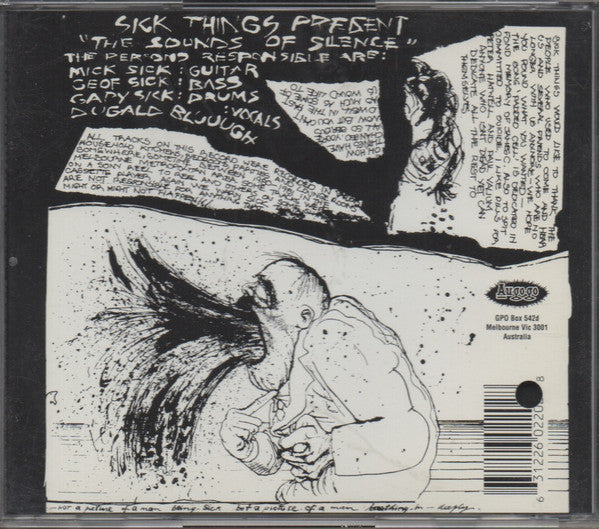 Sick Things (2) : The Sounds Of Silence (CD, Comp)