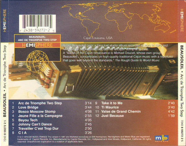 Beausoleil : Arc De Triomphe Two Step (CD, Album)