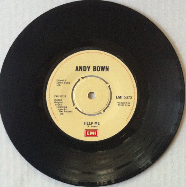 Andy Bown : Help Me (7", Single)