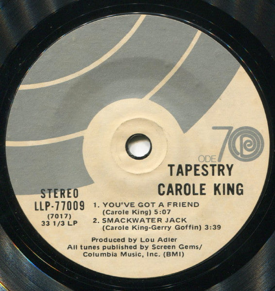Carole King : Tapestry (7", Jukebox)