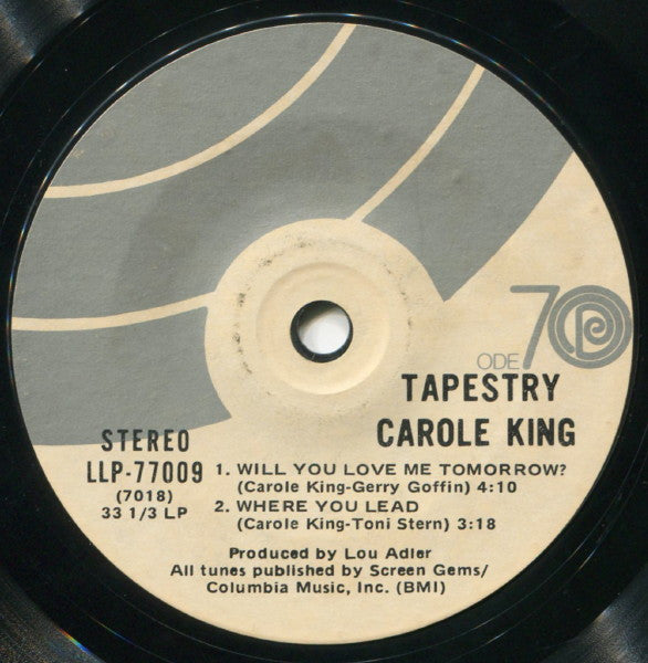 Carole King : Tapestry (7", Jukebox)