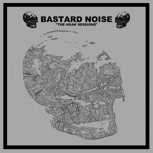 Bastard Noise / Lack Of Interest : The Hoak Sessions / Lack Of Interest (12", Ltd, Red)