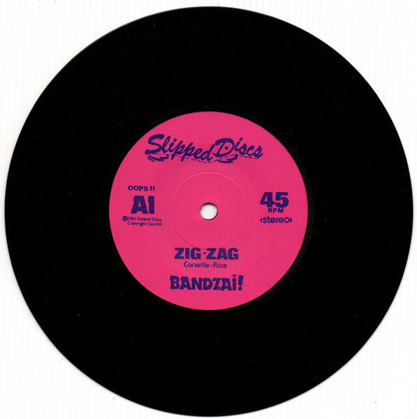 Bandzai! : Zig-Zag / Solid Security (Gun For Hire) (7", Single)