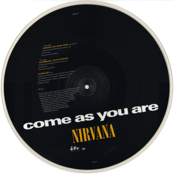 Nirvana : Come As You Are (12", Ltd, Pic)