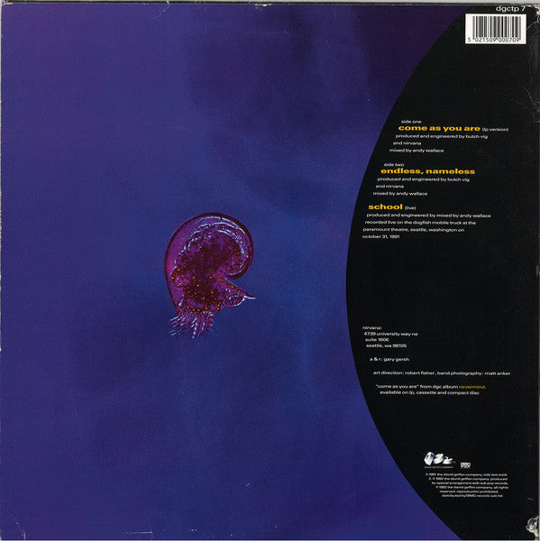 Nirvana : Come As You Are (12", Ltd, Pic)