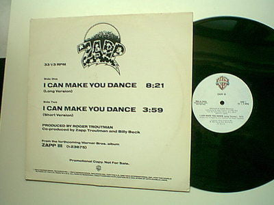 Zapp : I Can Make You Dance (12", Promo)