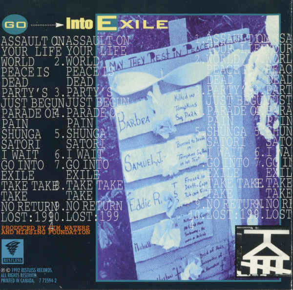 Missing Foundation : Go Into Exile (CD, Album)