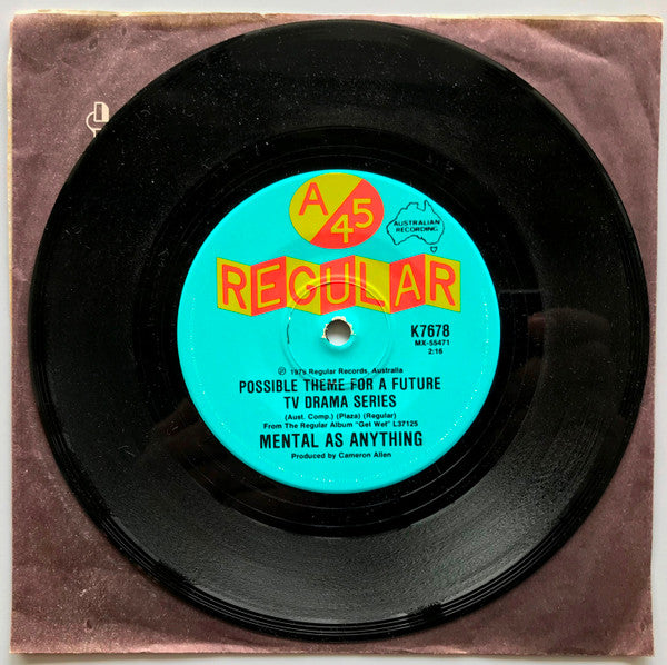 Mental As Anything : Possible Theme For A Future TV Drama Series (7", Single)