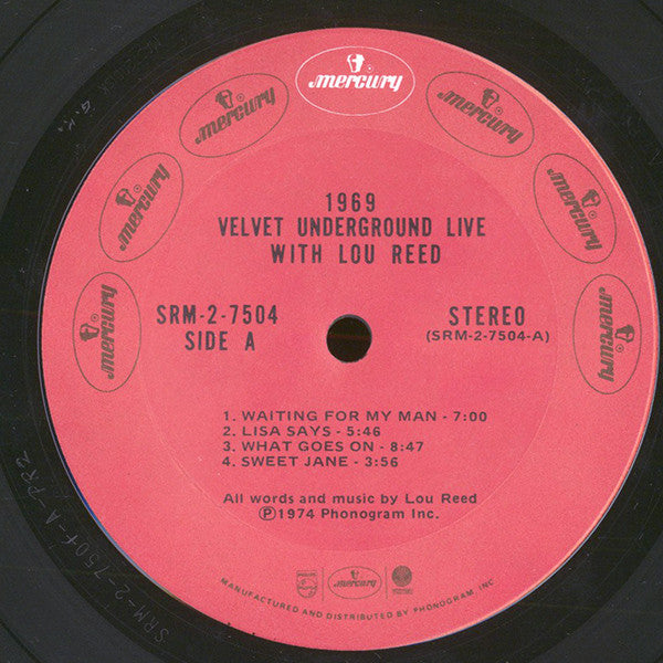 The Velvet Underground : 1969 Velvet Underground Live With Lou Reed (2xLP, Album, Gat)