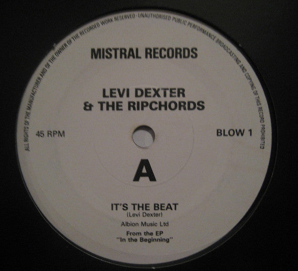 Levi Dexter & The Ripchords : It's The Beat (7", S/Sided, Single, Promo)