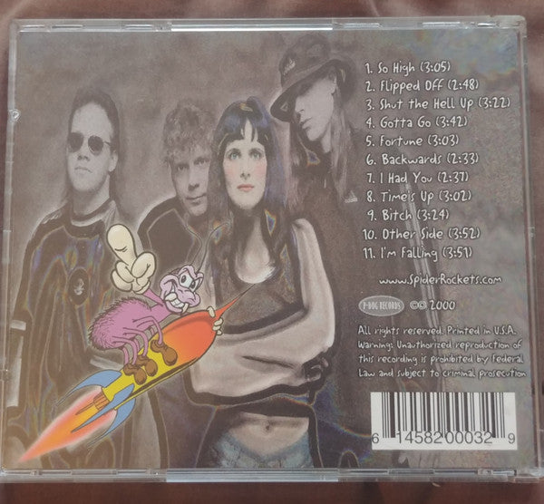 Spider Rockets : Flipped Off (CD, Album)