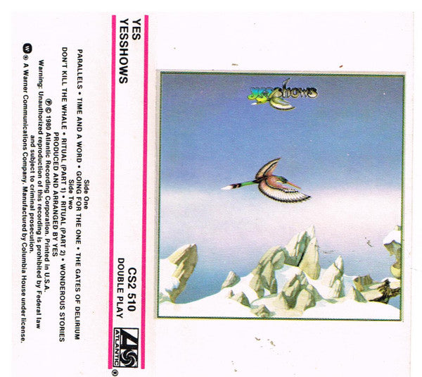 Yes : Yesshows (Cass, Album, Dou)